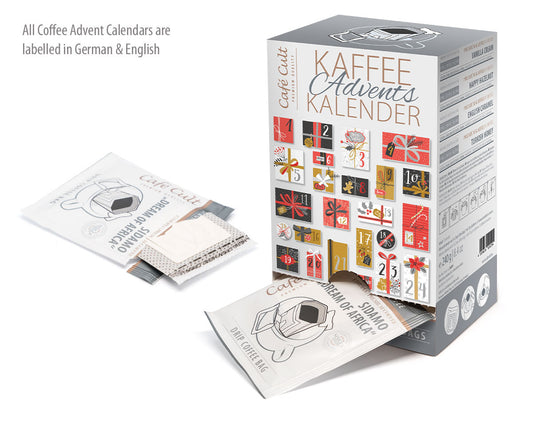 Kaffee - Adventskalender "Kalendertüren"
