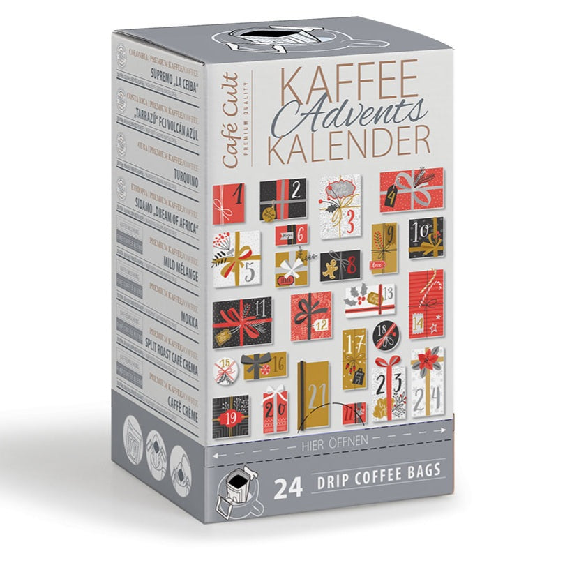 Kaffee - Adventskalender "Kalendertüren"