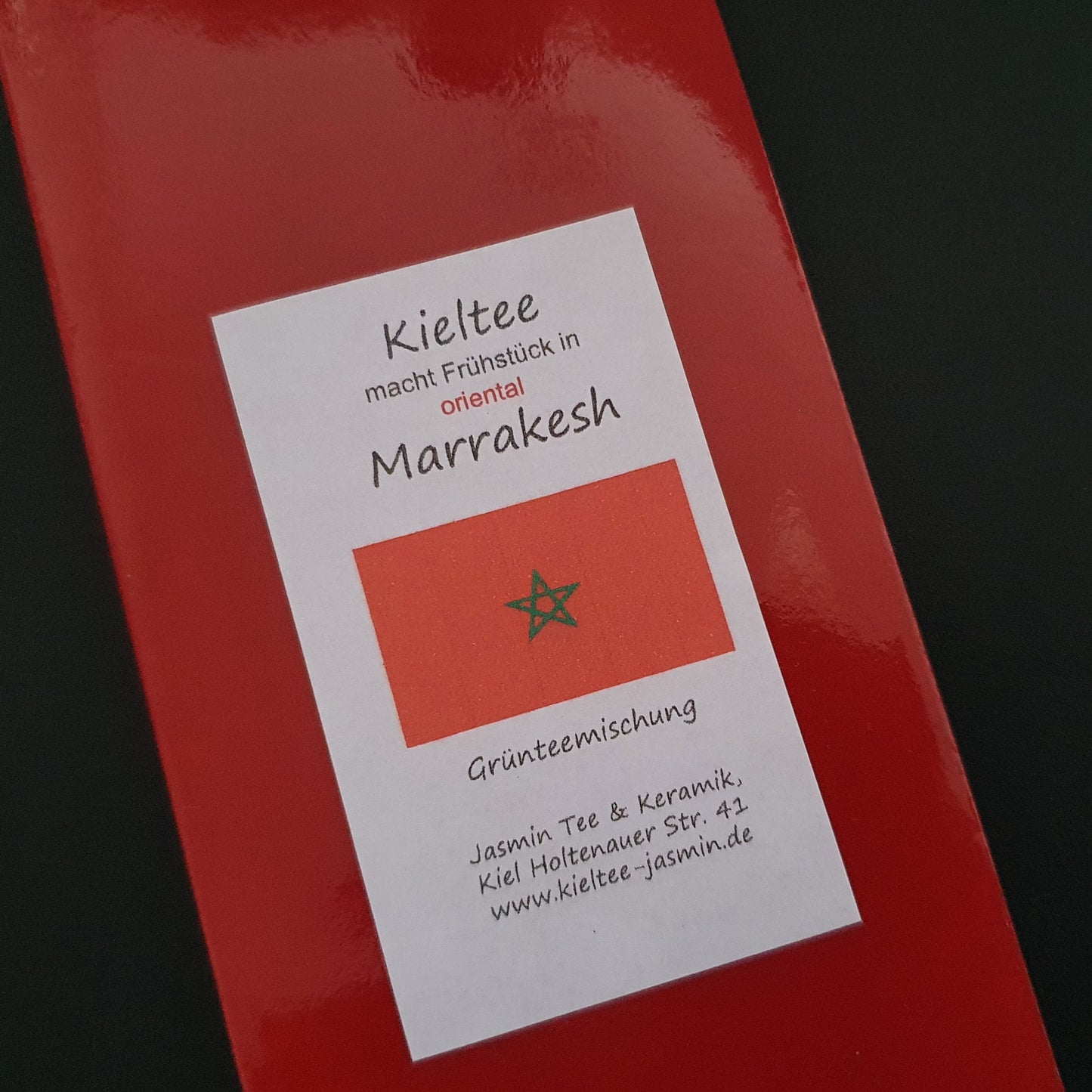 Kieltee macht Frühstück in Marrakesh "oriental"