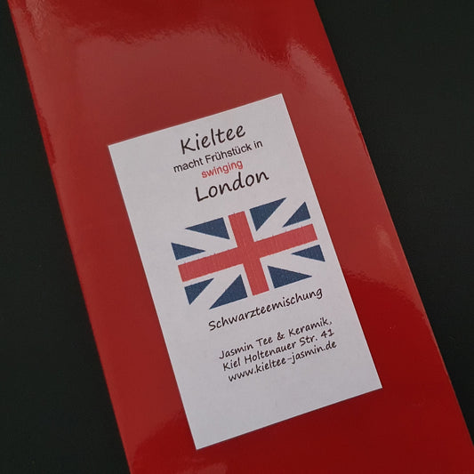 Kieltee macht Frühstück in London "swinging"