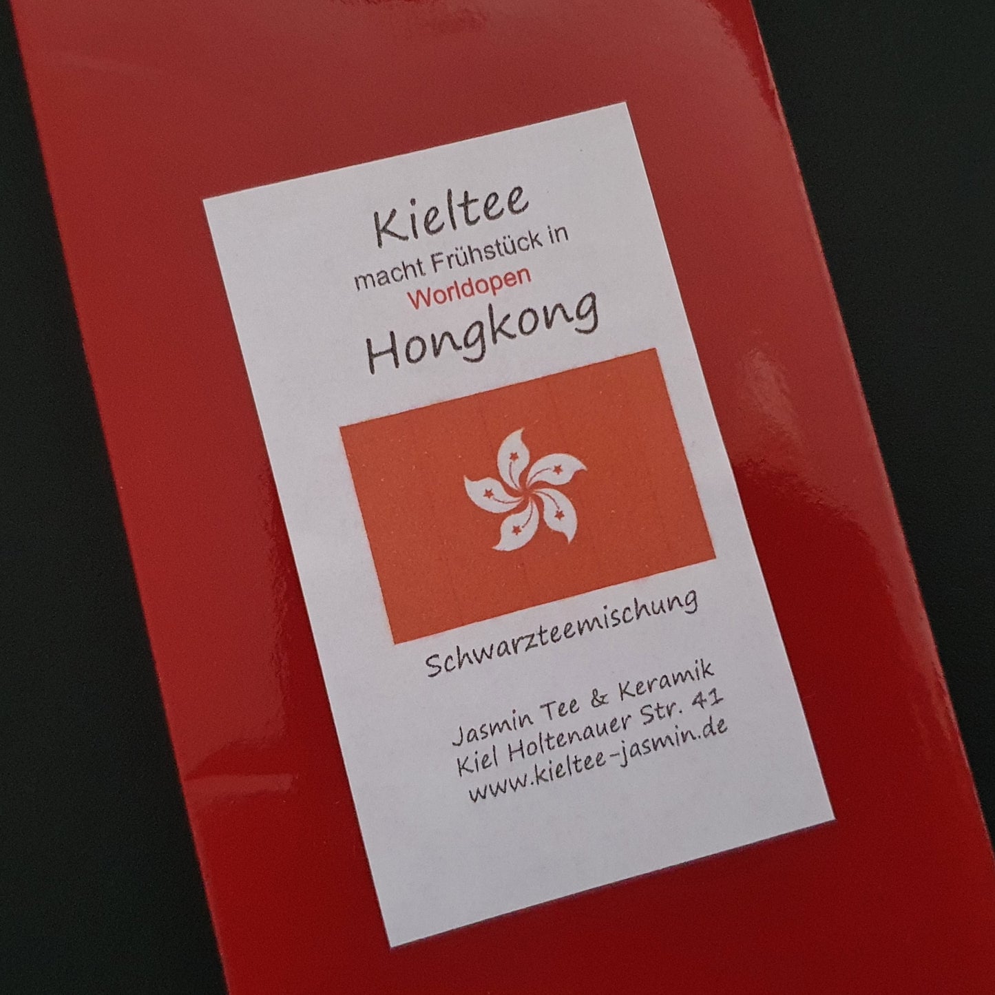 Kieltee macht Frühstück in Hongkong "worldopen"