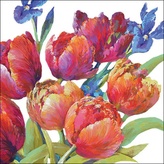 NEU! Servietten Tulips of Joy